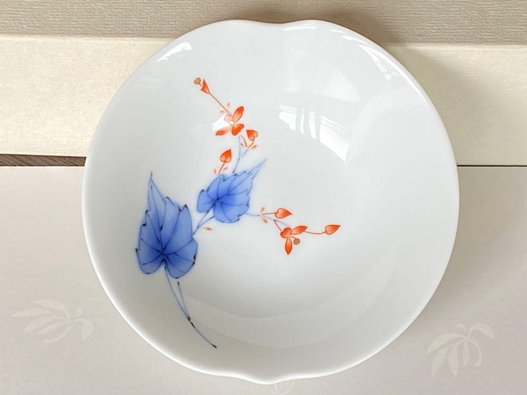 未使用品箱有り　香蘭社　中サイズ　浅鉢　 5個セット