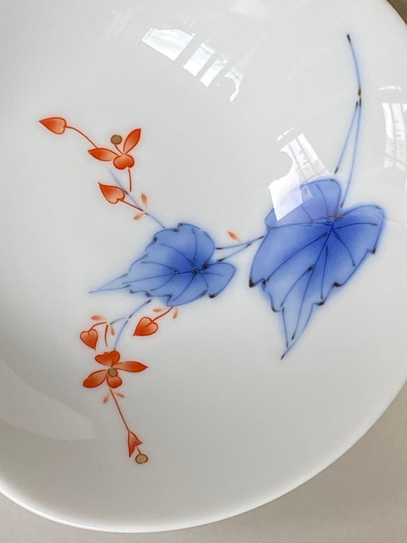 未使用品箱有り　香蘭社　中サイズ　浅鉢　 5個セット