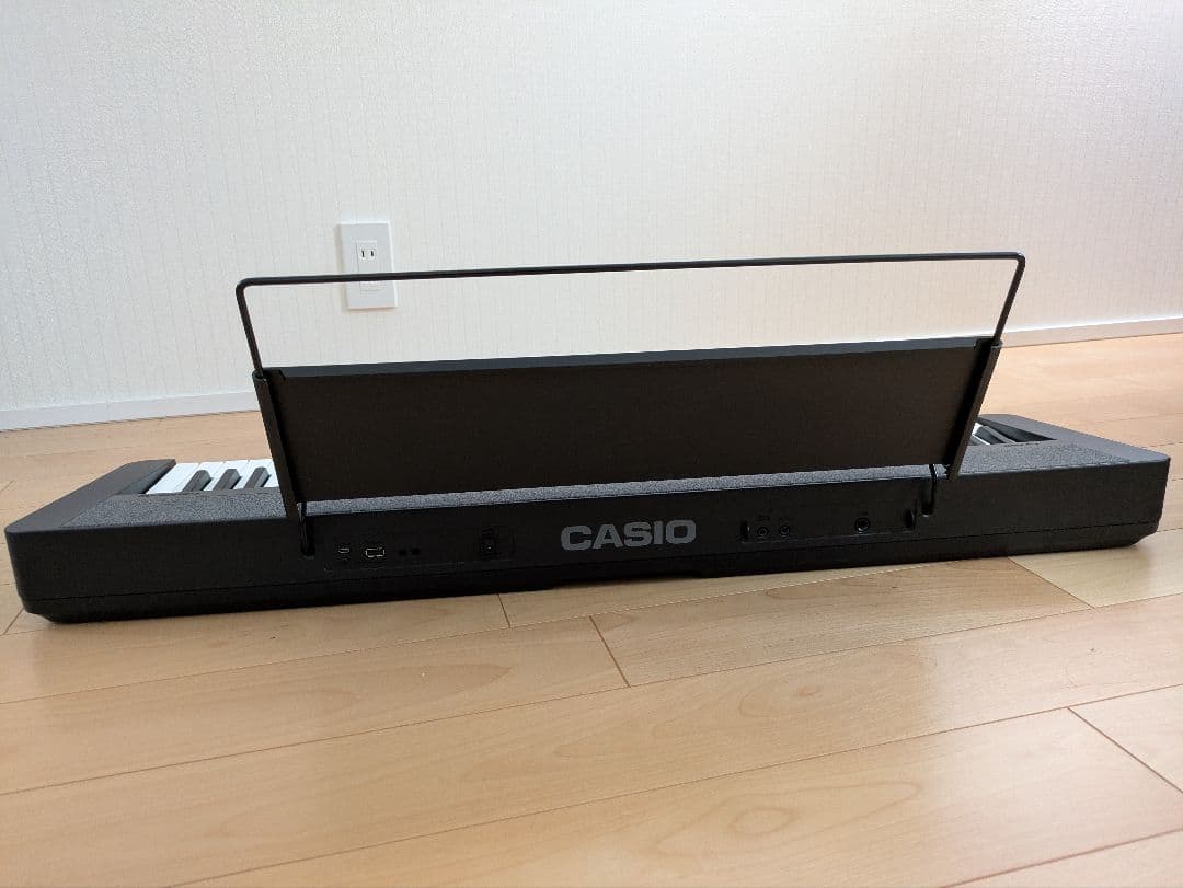 CASIO CT-S1 61鍵　電子ピアノ ブラック　はらみちゃん