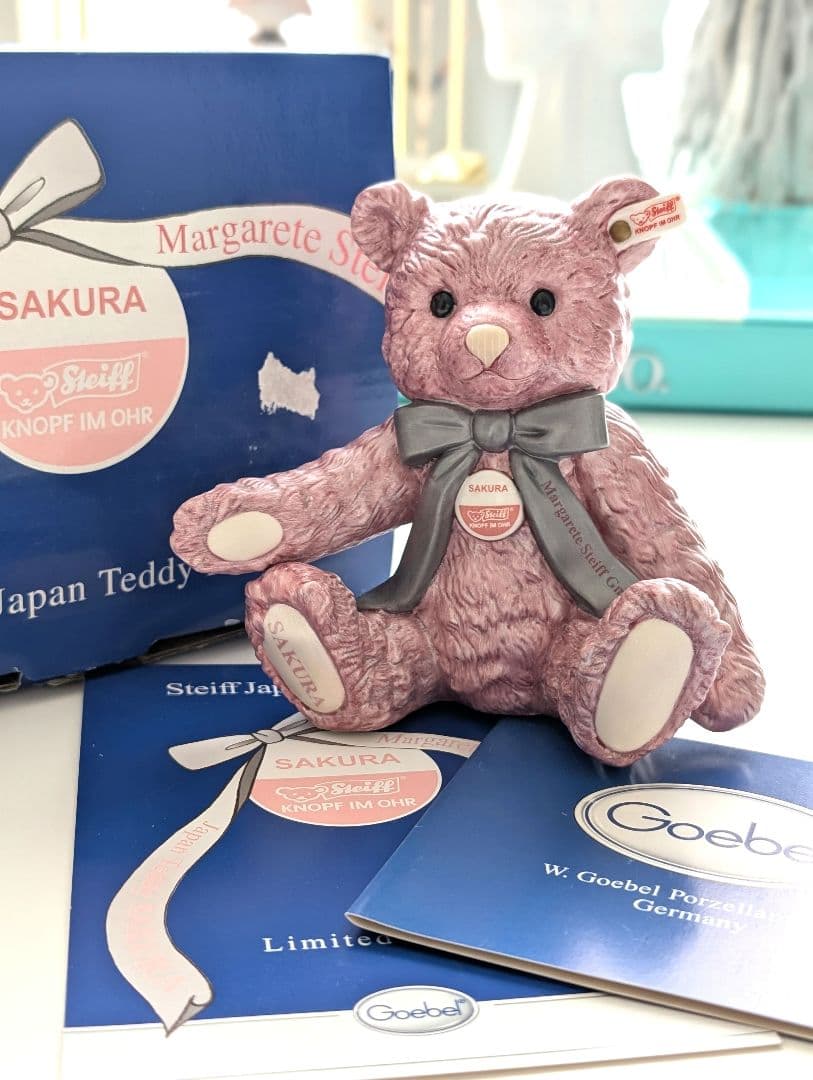 シュタイフ ミニサクラ ぬいぐるみ