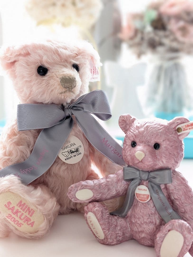 シュタイフ ミニサクラ ぬいぐるみ
