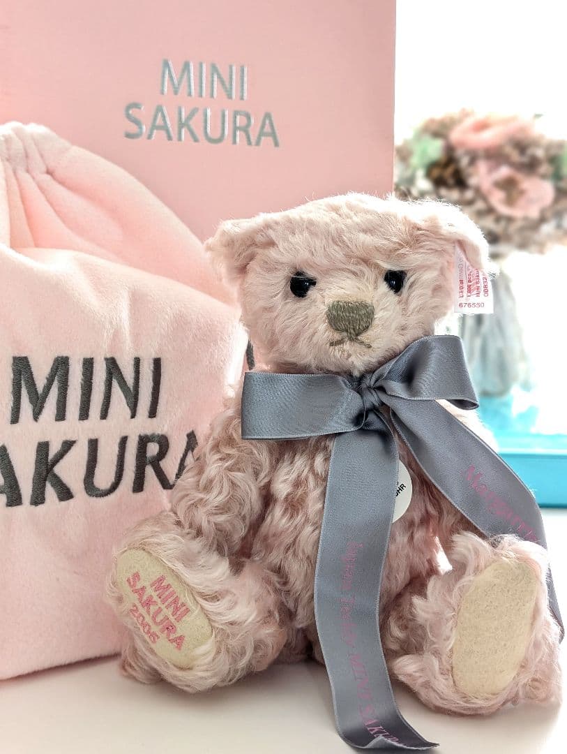 シュタイフ ミニサクラ ぬいぐるみ