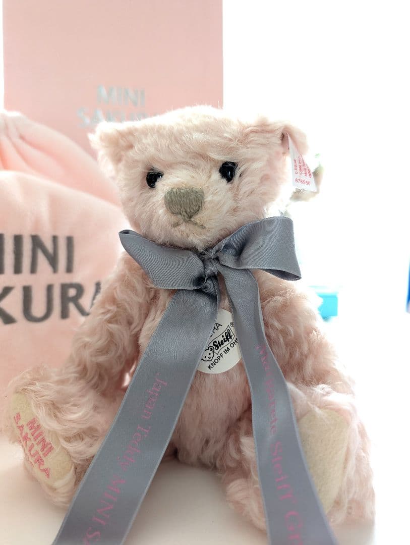 シュタイフ ミニサクラ ぬいぐるみ