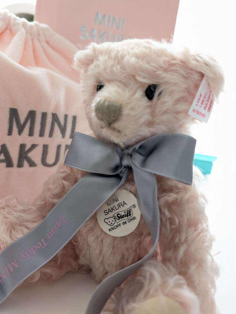 シュタイフ ミニサクラ ぬいぐるみ