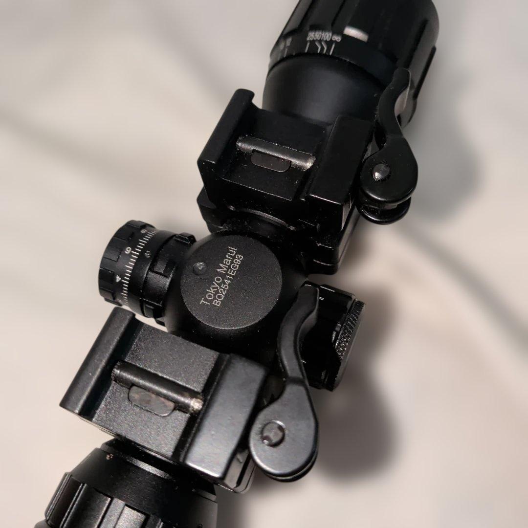 東京マルイ製　純正　NEWイルミネーテッドショートズームスコープ　3〜9倍