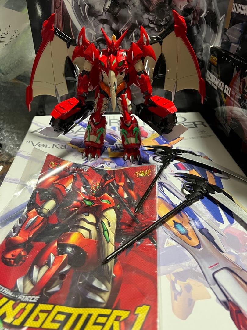 鉄魄マジンガーゼロ、スーパーロボット超合金、ダイノゲッターまとめ売り