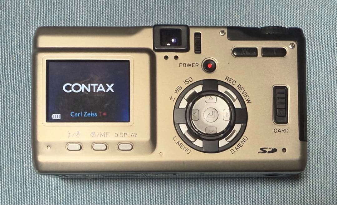 CONTAX TVS DIGITAL Carl Zeiss T＊