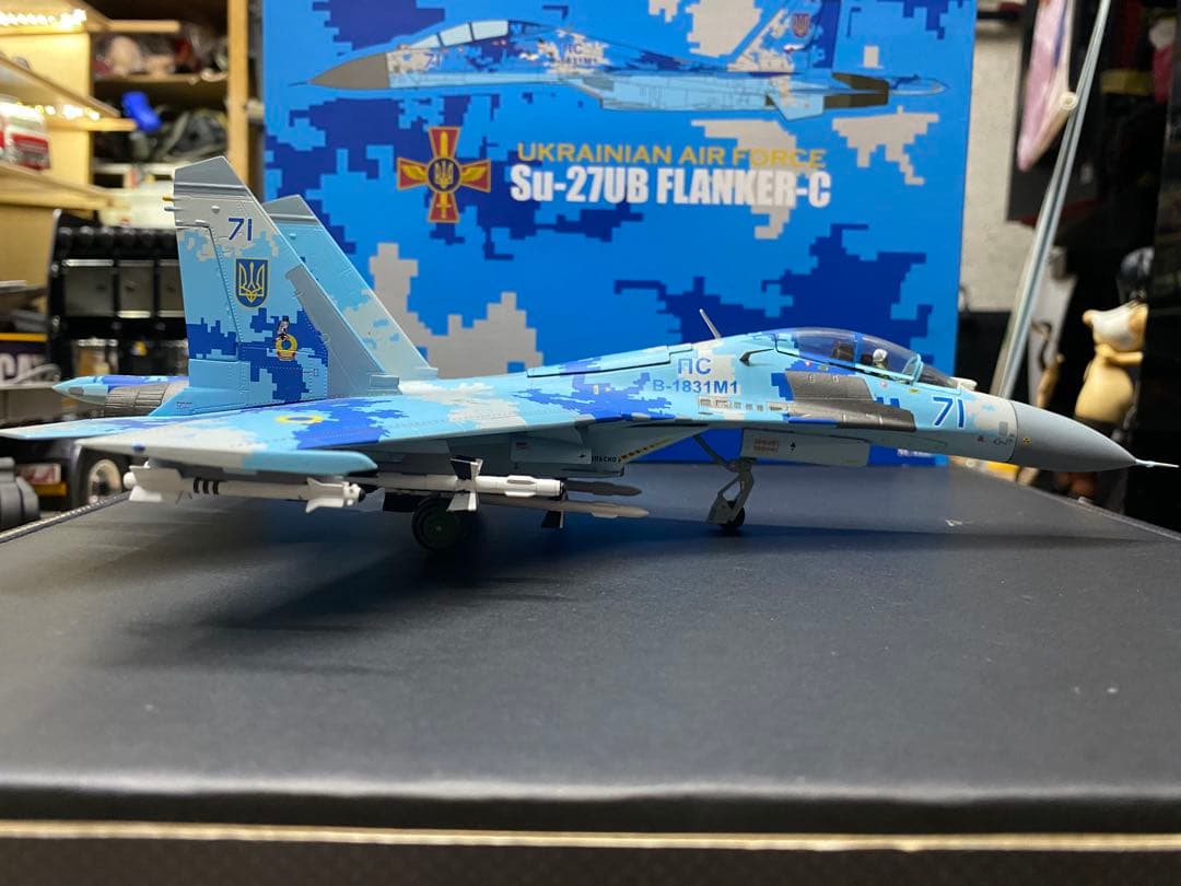 JC wings 1/72 su-27ub 空軍
