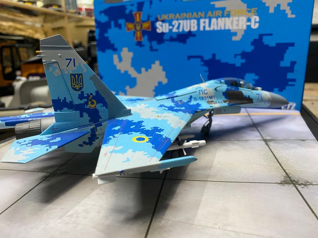JC wings 1/72 su-27ub 空軍