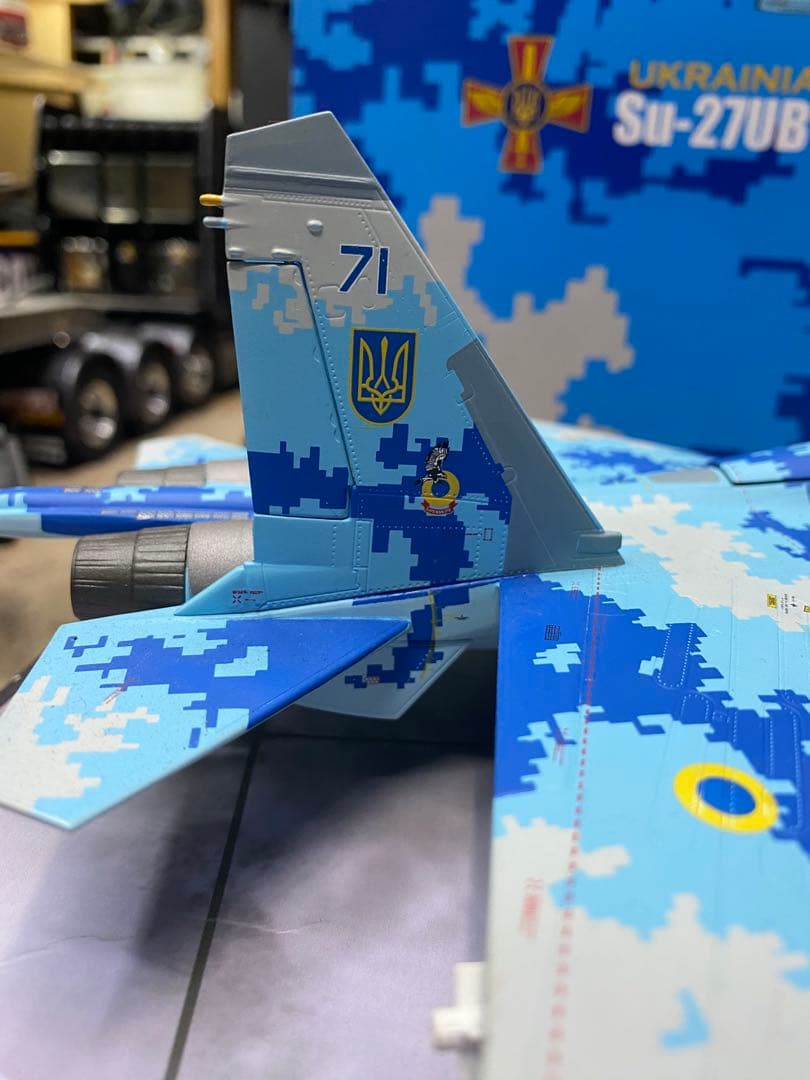 JC wings 1/72 su-27ub 空軍