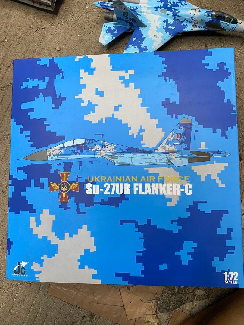 JC wings 1/72 su-27ub 空軍