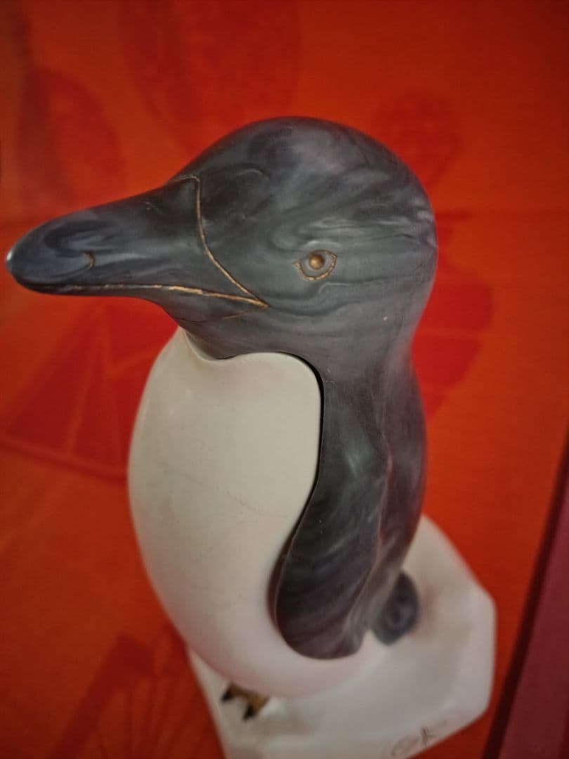 激レア ペンギン ハワイ マウイ ギャラリーアート作品 置物 1979年