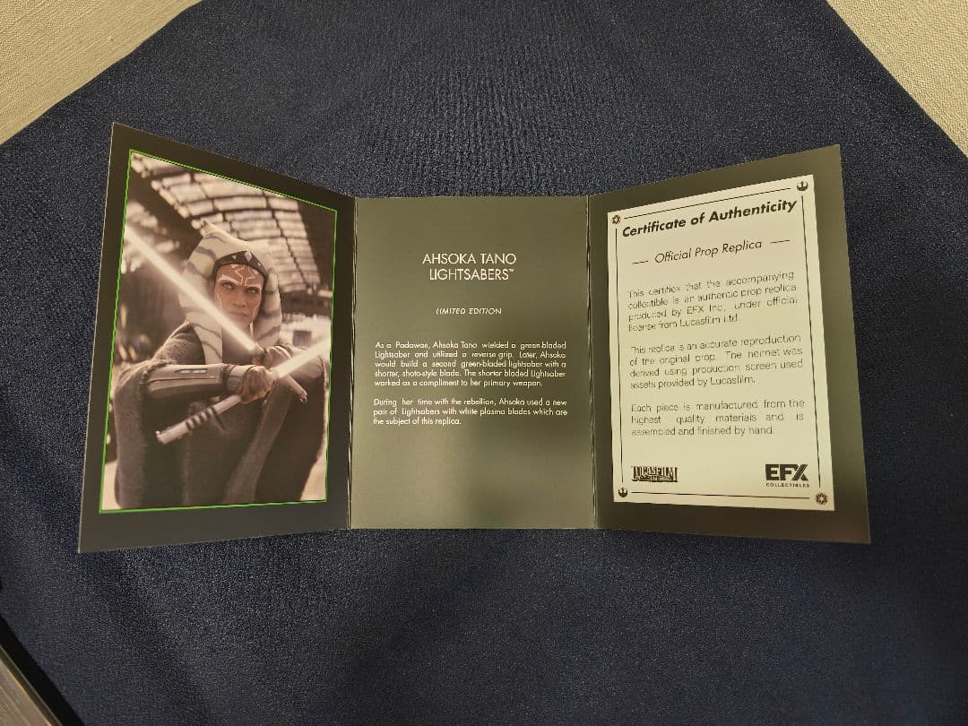アソーカ・タノ ライトセーバー プロップレプリカ