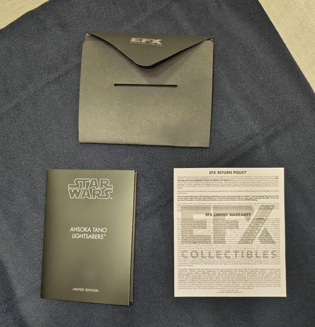 アソーカ・タノ ライトセーバー プロップレプリカ