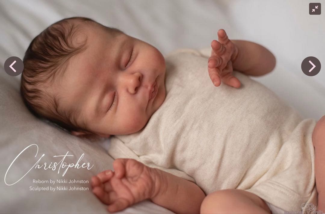 リボーンドール　クリストファーちゃん　オーダーお受け致します