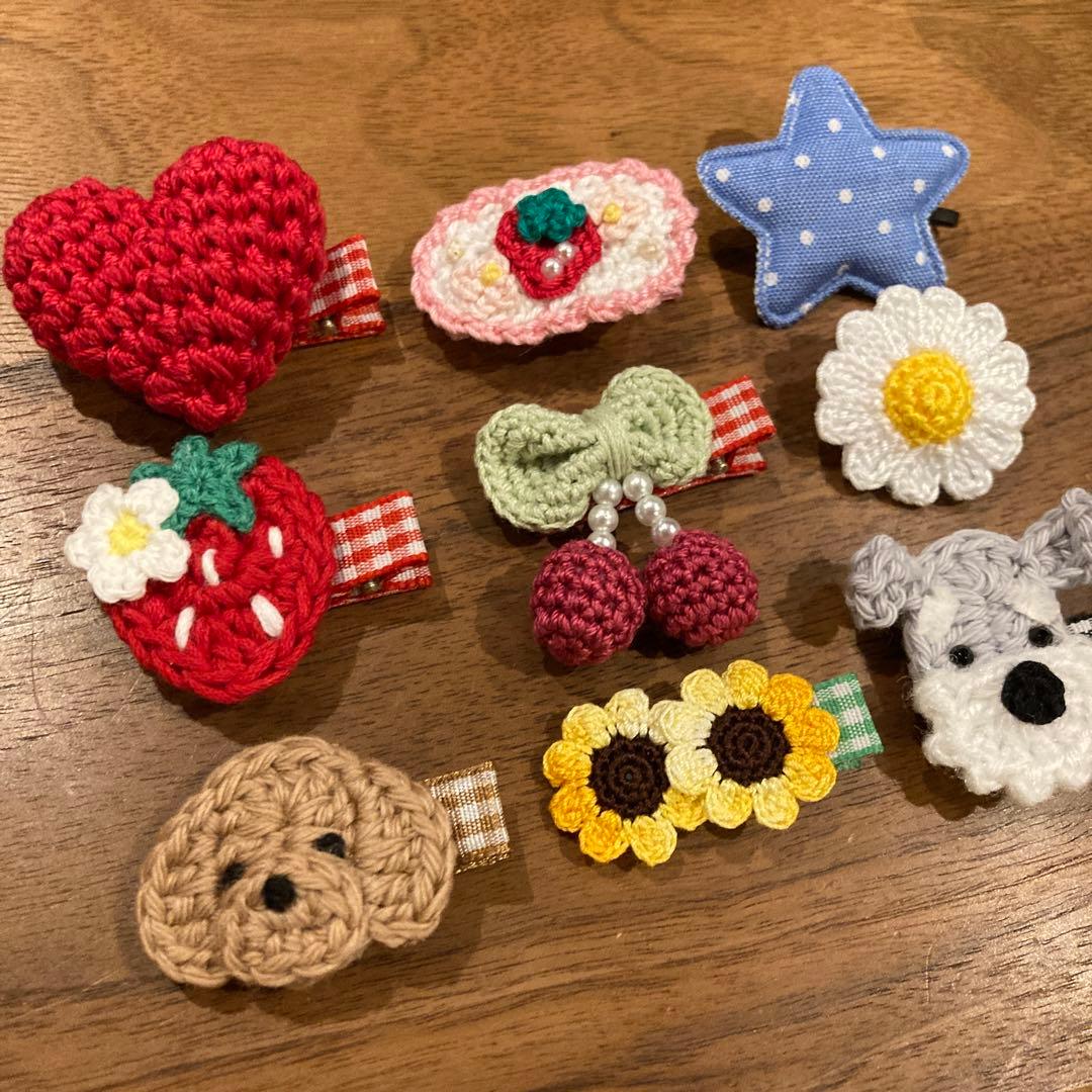 nanachan shop様ご確認用☆ベビーヘアクリップ