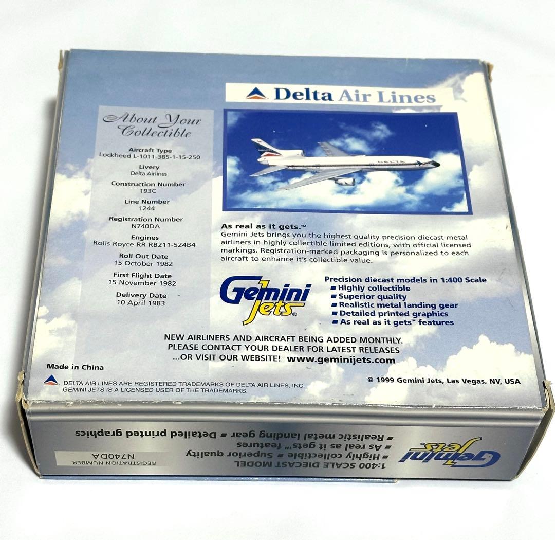 Gemini Jets 1/400 デルタ航空 L-1011 トライスター