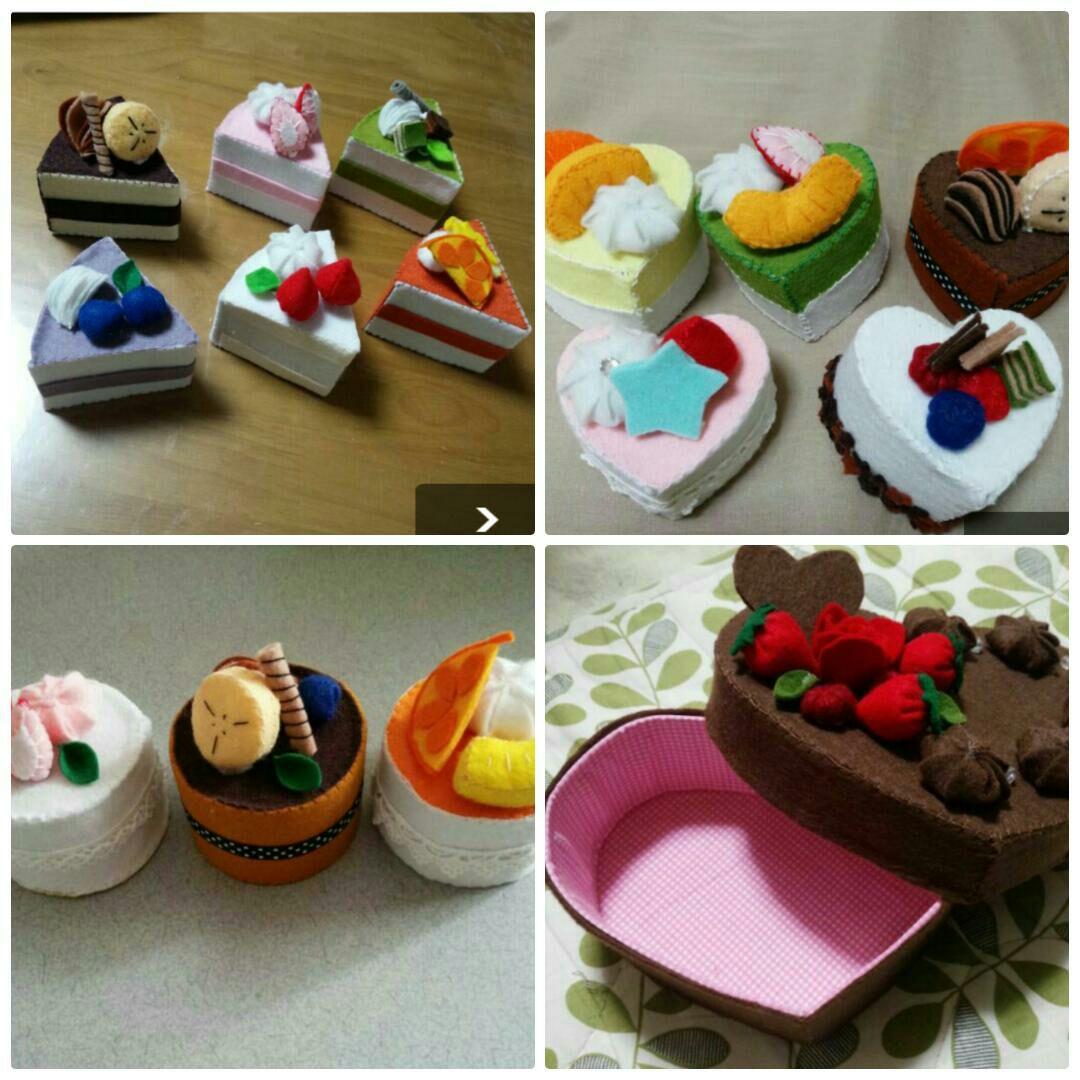 フェルトケーキ＊オーダー受付中！