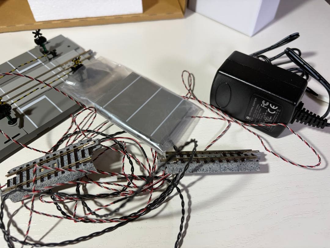 (T) KATO UNITRACK 自動踏切S基本セット 電動ポイントセット