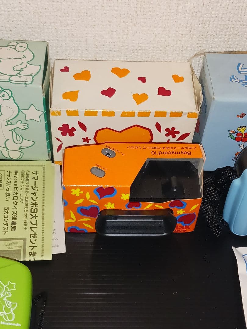 ポラロイドカメラ　インスタントカメラ　ヨッシーパノラマカメラ　未使用品　4点　和