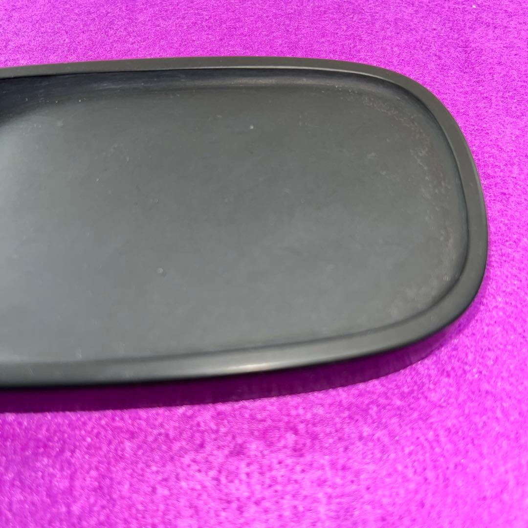 ⭕️雨端硯　小判型　12代　現代の名工　雨宮弥兵衛　手間かかる　石紋綺麗　女性好み