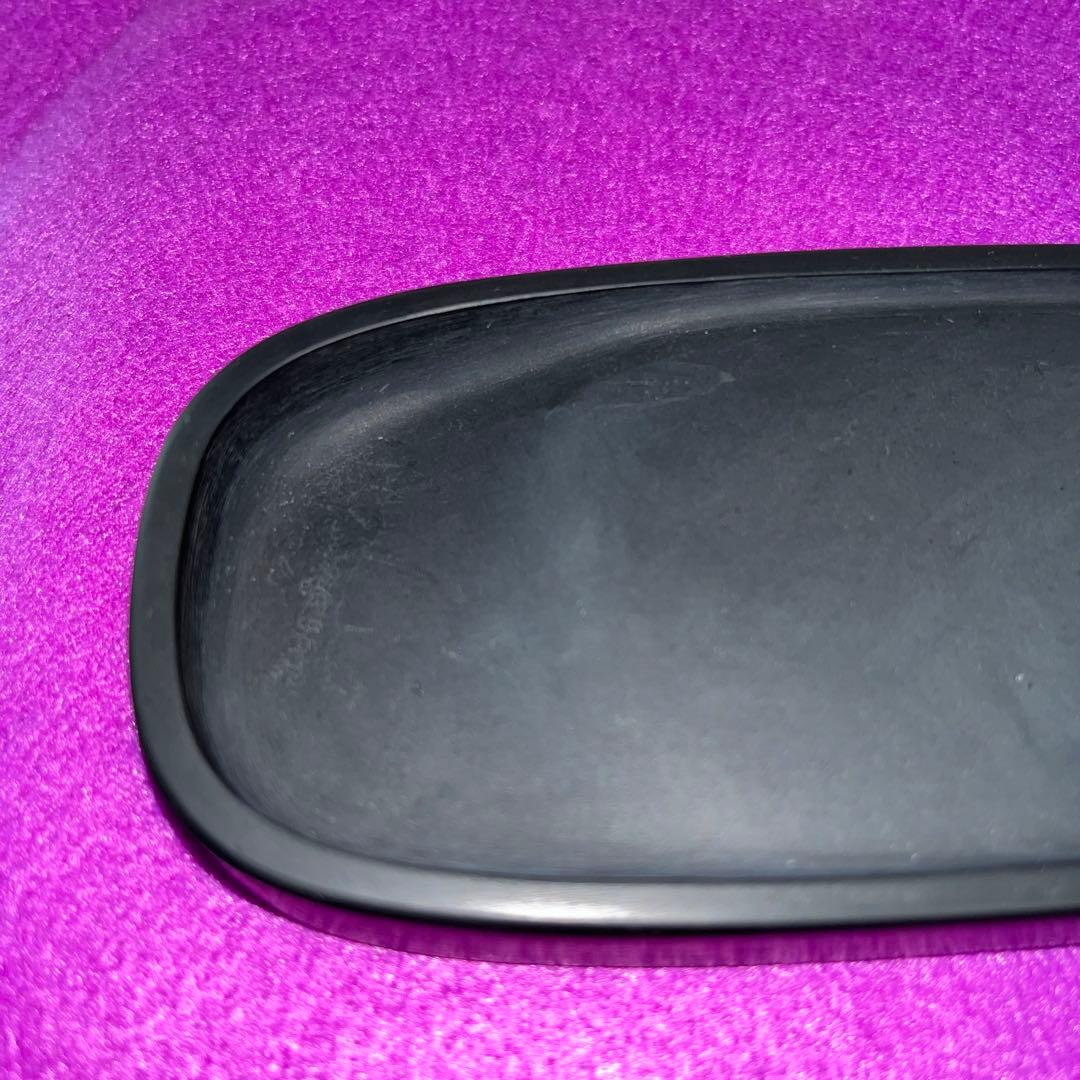 ⭕️雨端硯　小判型　12代　現代の名工　雨宮弥兵衛　手間かかる　石紋綺麗　女性好み