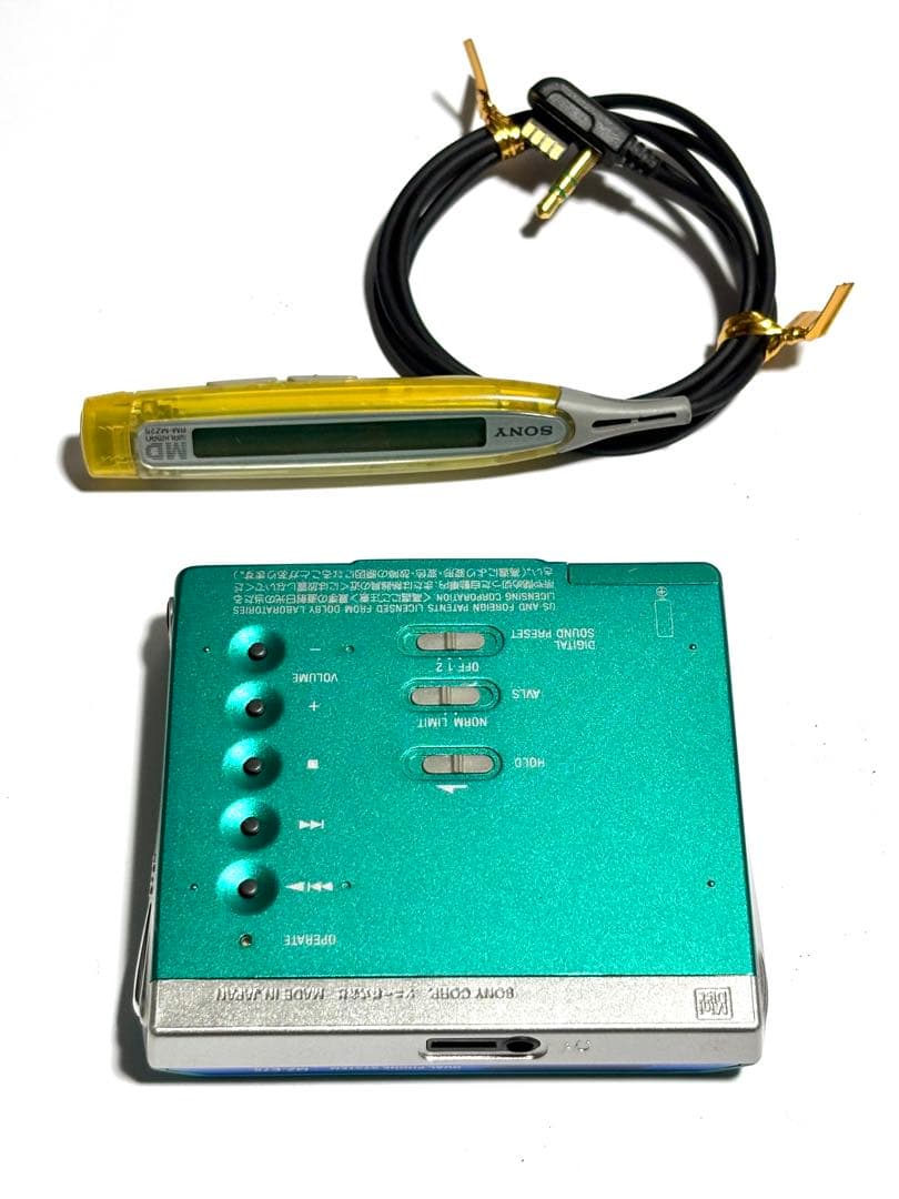 SONY MDウォークマン MZ-E75 動作品 リモコン付き
