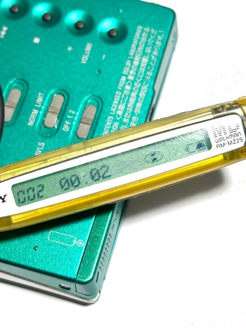 SONY MDウォークマン MZ-E75 動作品 リモコン付き