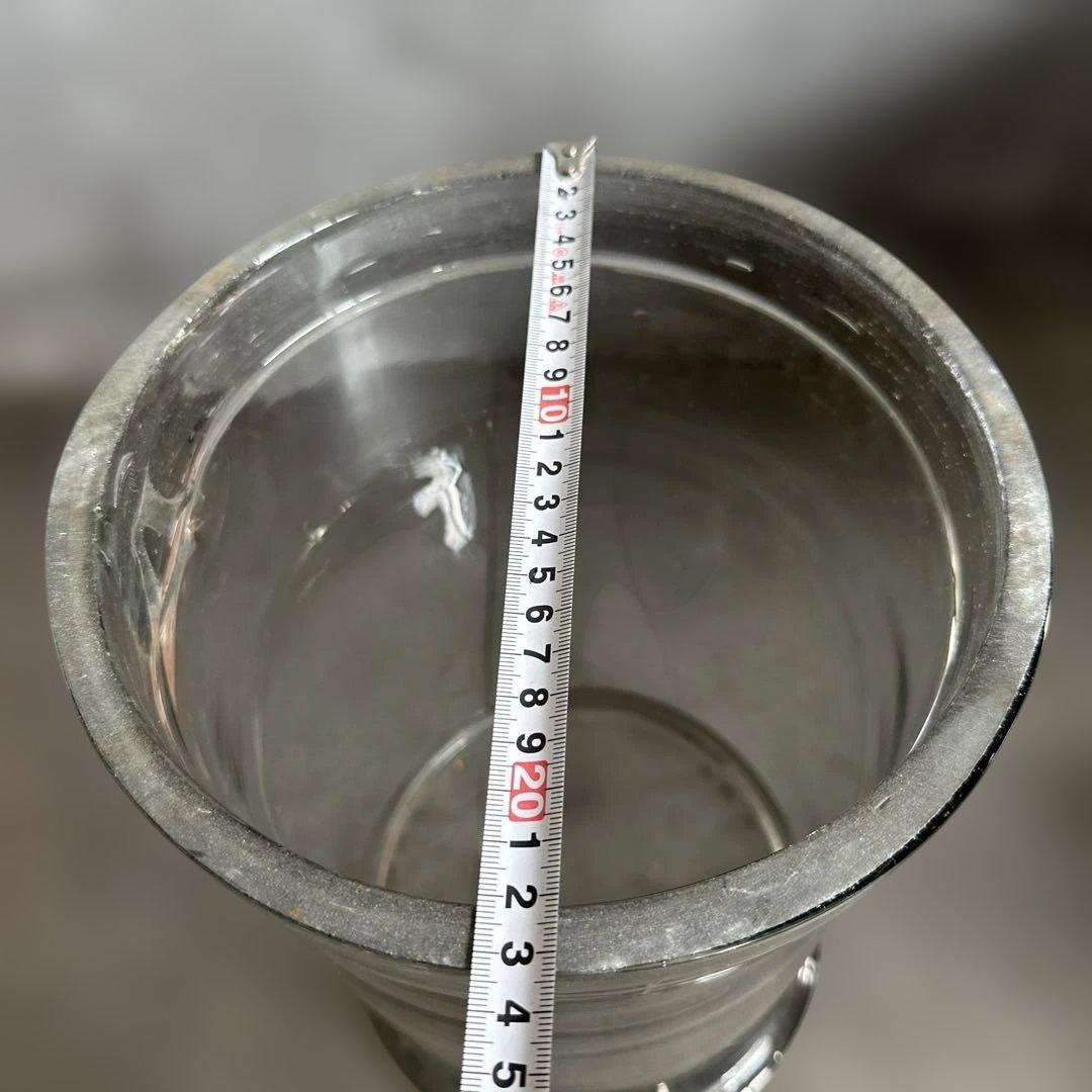 ヴィンテージとても大きなガラス瓶　キャニスター