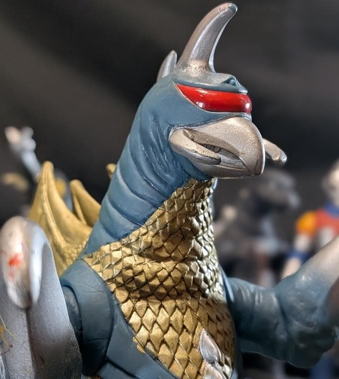 ゴジラ＆メガロ＆ジェットジャガー他（バンダイ）ムービーモンスター４体セット