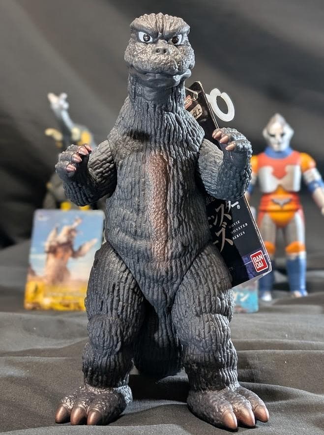 ゴジラ＆メガロ＆ジェットジャガー他（バンダイ）ムービーモンスター４体セット