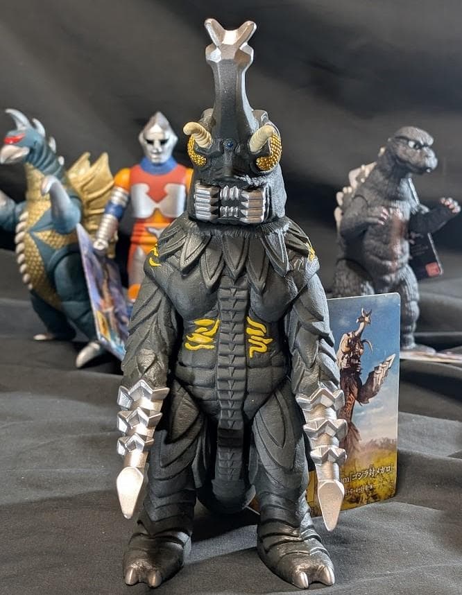 ゴジラ＆メガロ＆ジェットジャガー他（バンダイ）ムービーモンスター４体セット