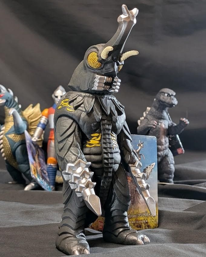 ゴジラ＆メガロ＆ジェットジャガー他（バンダイ）ムービーモンスター４体セット