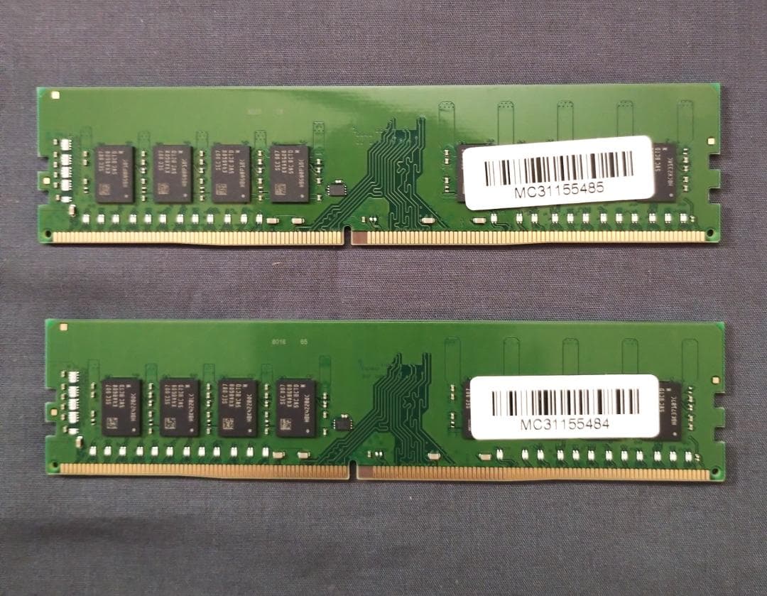 メモリ/DDR4-2666 16GB 2個セット 32GB [14]