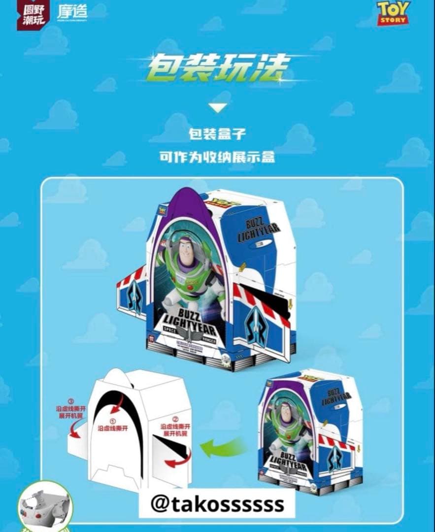 海外限定　トイストーリー　バズライトイヤー 等身大　モデルキットTOYSTORY
