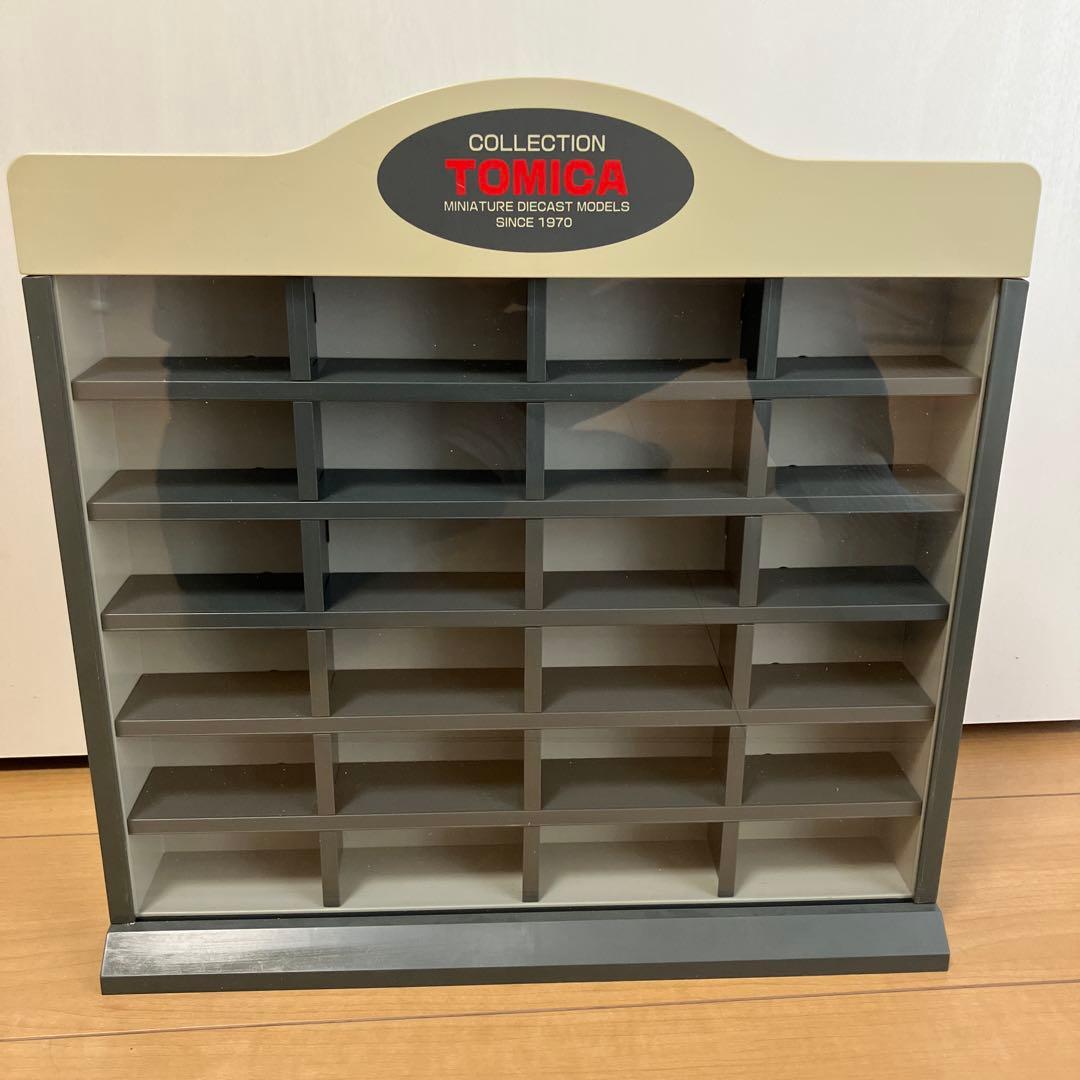 【絶版】トミカ ミニカー 収納ケース 24台用 旧ロゴ TOMY コレクション