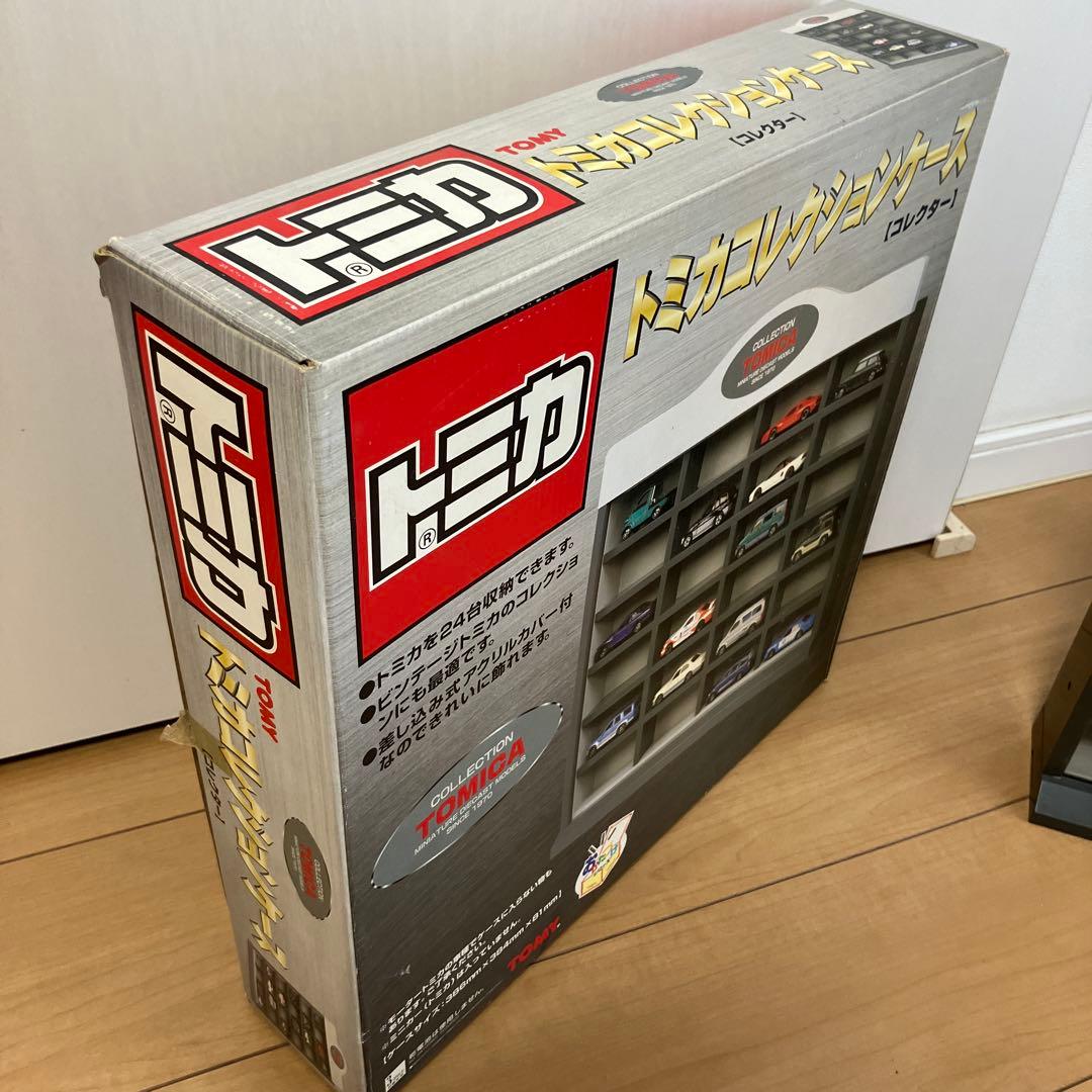 【絶版】トミカ ミニカー 収納ケース 24台用 旧ロゴ TOMY コレクション