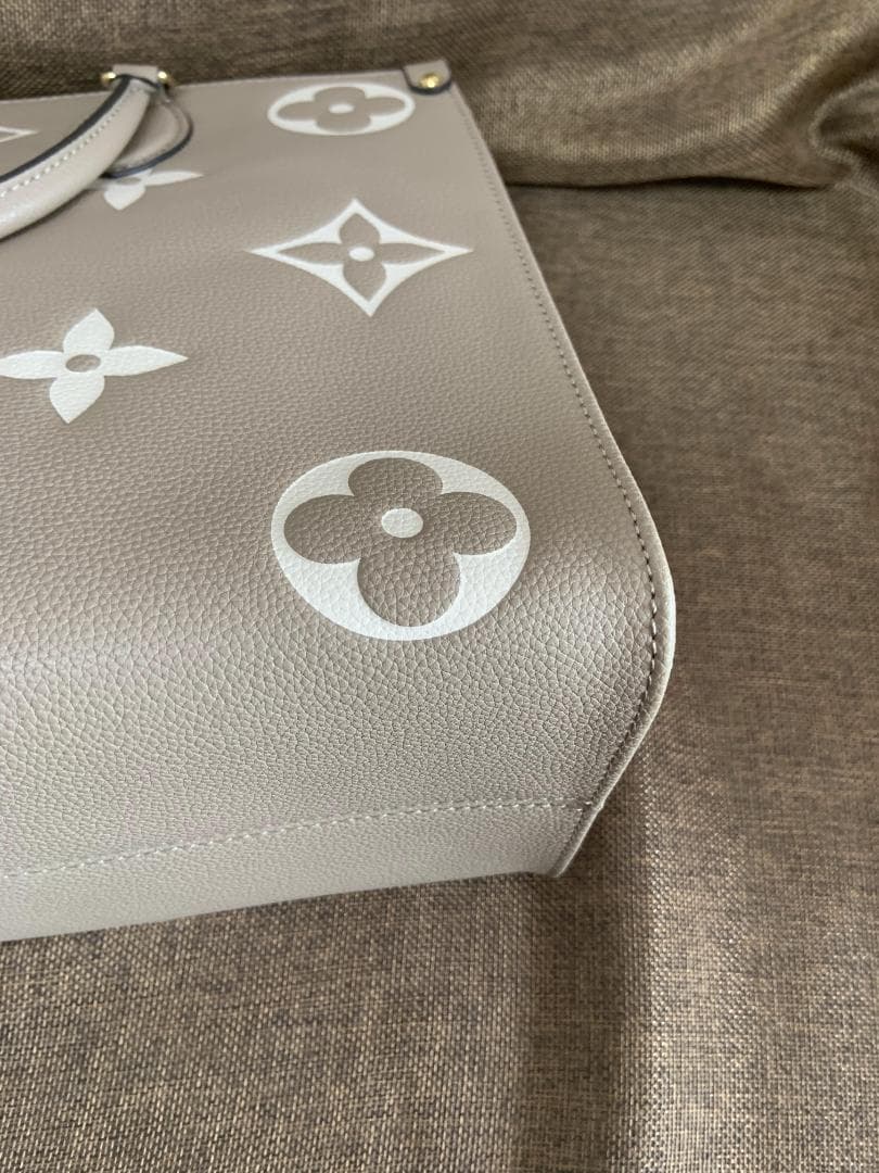 LOUIS VUITTONオンザゴーMM アンプラント トゥルトレール×クレーム