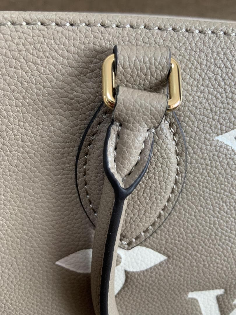 LOUIS VUITTONオンザゴーMM アンプラント トゥルトレール×クレーム