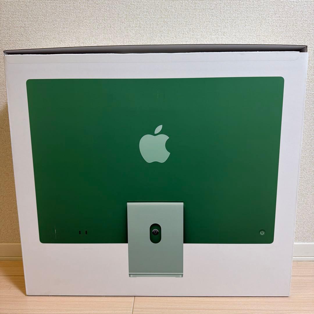 【ほぼ新品】iMac M4チップ 16GB／256GB グリーン