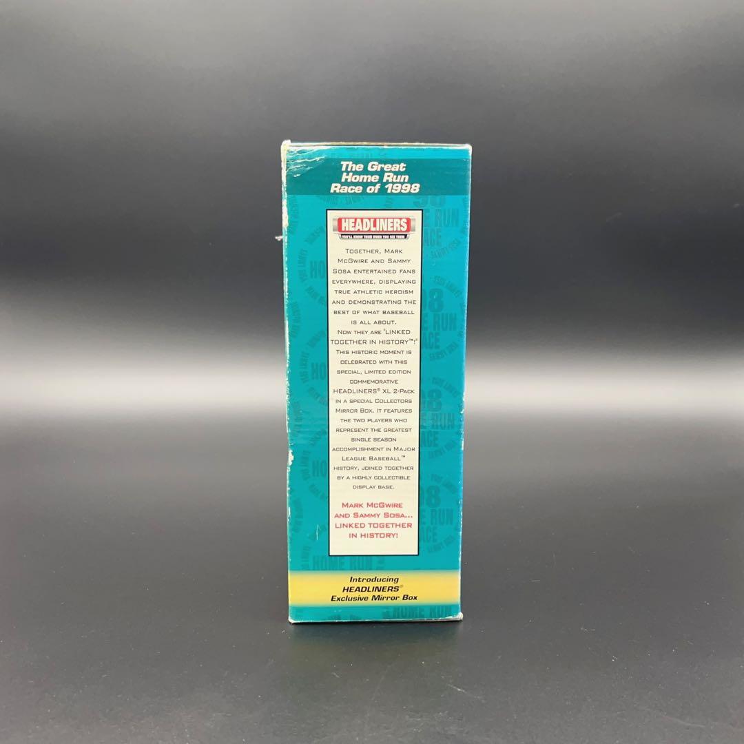 1998年MLB記念フィギュア サミーソーサ マークマグワイア ヘッドライナーズ