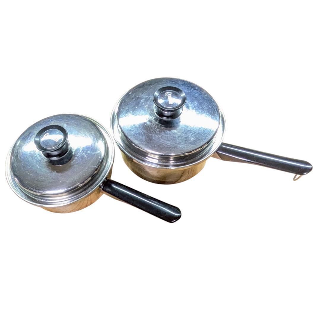 アムウェイ クイーン シチューパン スチーマー 片手鍋 4点セット