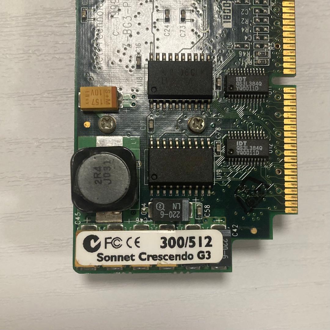 Macデスクトップ Sonnet Crescendo G3/L2 300/512 Macintosh