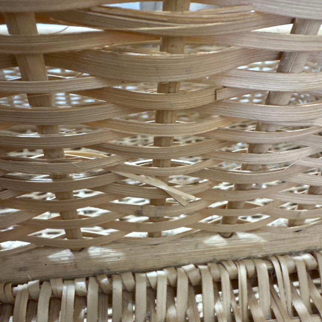 無印良品　重なるブリ材角型バスケット　7点セット