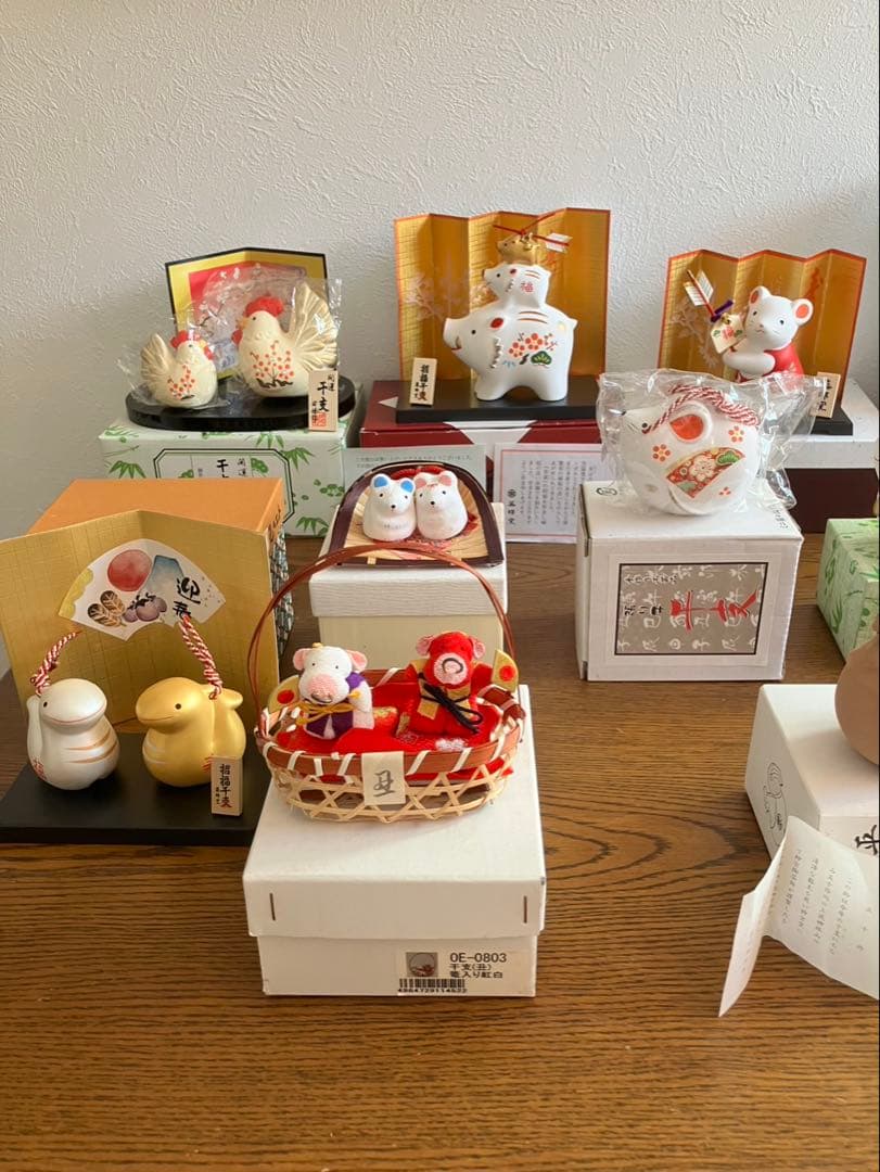 干支　飾り　置き物　17種類まとめ売り