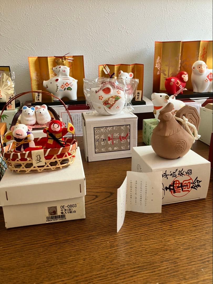 干支　飾り　置き物　17種類まとめ売り