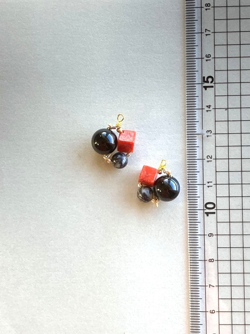 no.0401 イソバナ珊瑚とネットストーン　秋のリース