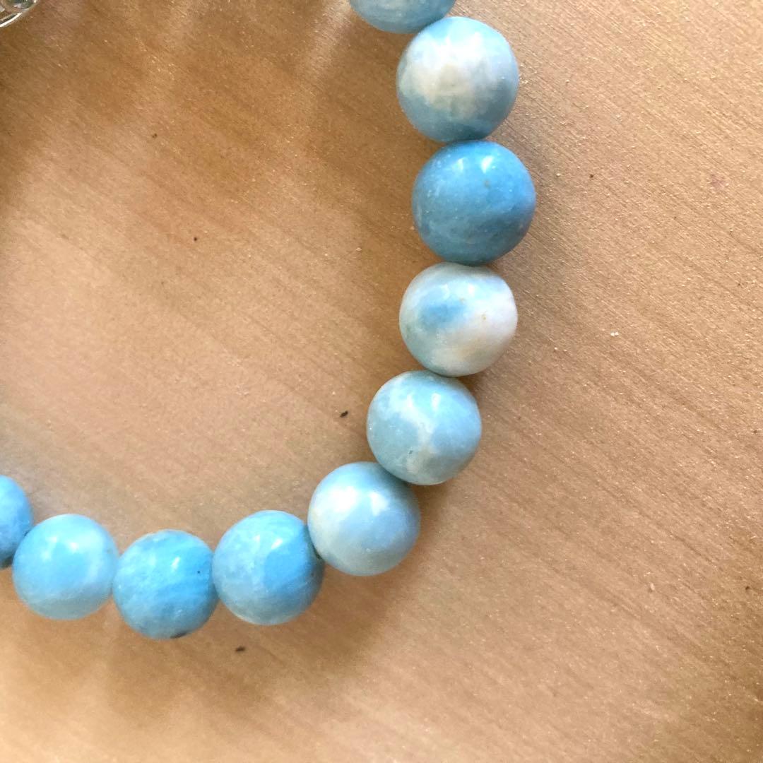 ❤️ Kawaiiハート❤️ブレスレット　ラリマー　⭐️ ☆匿名☆