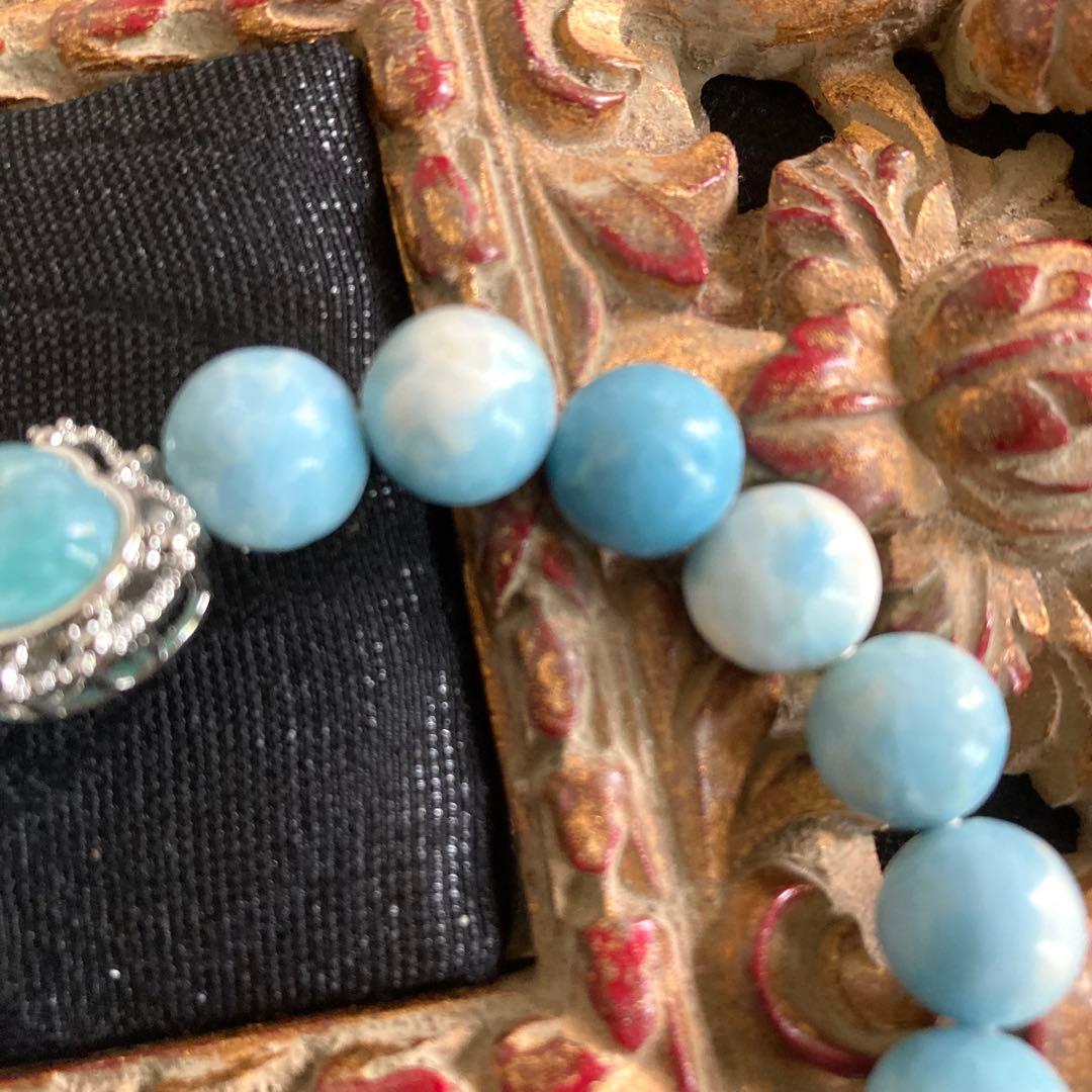 ❤️ Kawaiiハート❤️ブレスレット　ラリマー　⭐️ ☆匿名☆