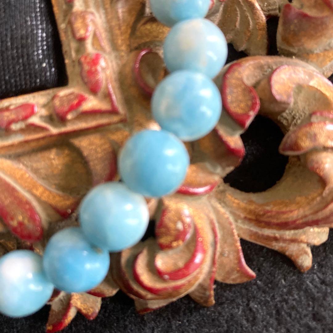 ❤️ Kawaiiハート❤️ブレスレット　ラリマー　⭐️ ☆匿名☆